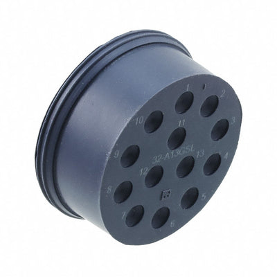 CIRP32A13GSL by TE Connectivity AMP Connectors - CONNECTOR GROMMET GRAY