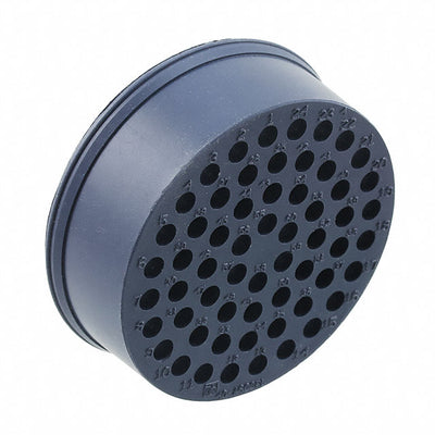 CIRP40A60GPL by TE Connectivity AMP Connectors - CONNECTOR GROMMET GRAY