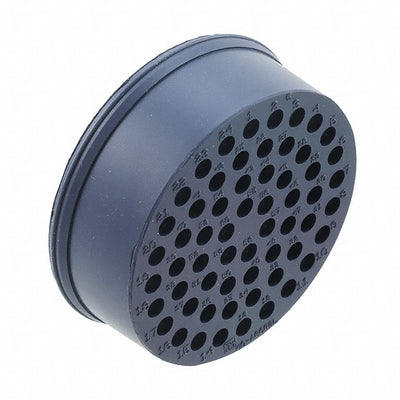 CIRP40A60GSL by TE Connectivity AMP Connectors - CONNECTOR GROMMET GRAY