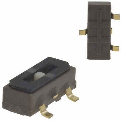 CJS-1201TB by Nidec Components Corporation - SWITCH SLIDE SPDT 100MA 6V