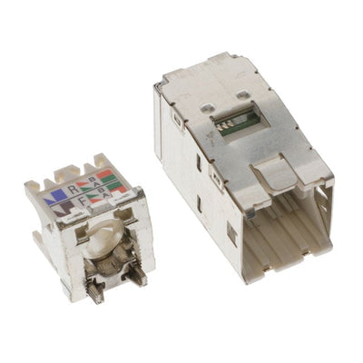 CJS688TGWHY by Panduit Corp - MINI-COM MODULE, CAT 6, SHIELDED