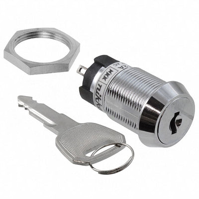 CKL12AFW01-016 by NKK Switches - SWITCH KEYLOCK 2POS SPDT 3A 250V