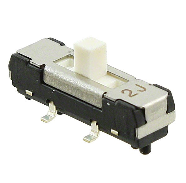 CL-SB-13B-01T by Nidec Components Corporation - SWITCH SLIDE SP3T 200MA 12V