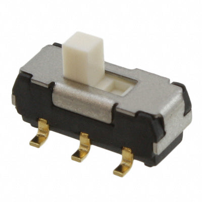 CL-SB-22B-02T by Nidec Components Corporation - SWITCH SLIDE DPDT 200MA 12V