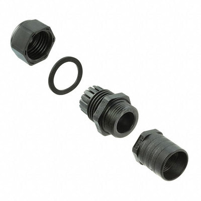 CL101021 by Souriau-Sunbank by Eaton - CONNECTOR BACKSHELL SZ1 BLACK PG13.5