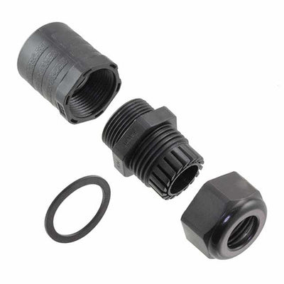 CL102021 by Souriau-Sunbank by Eaton - CONNECTOR BACKSHELL SZ2 BLACK PG16