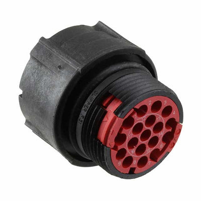 CL1F3101 by Souriau-Sunbank by Eaton - CONNECTOR PLG HSG FMALE 18POS INLINE