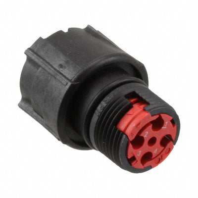 CL1P1101 by Souriau-Sunbank by Eaton - CONNECTOR PLUG HSNG MALE 4POS INLINE