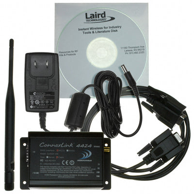 CL4424-100-232 by Laird Connectivity Inc. - TXRX 2.4GHZ RS232 100MW W/ANT