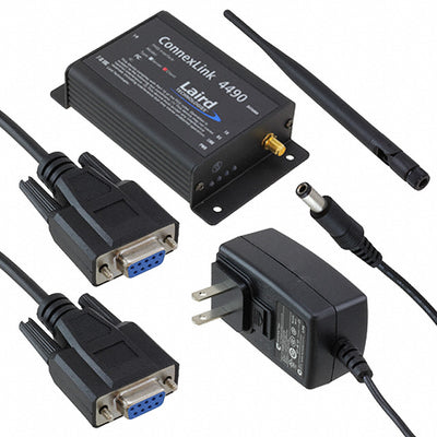 CL4490-1000-232 by Laird Connectivity Inc. - TXRX 900MHZ RS232 1W W/ANT DB9