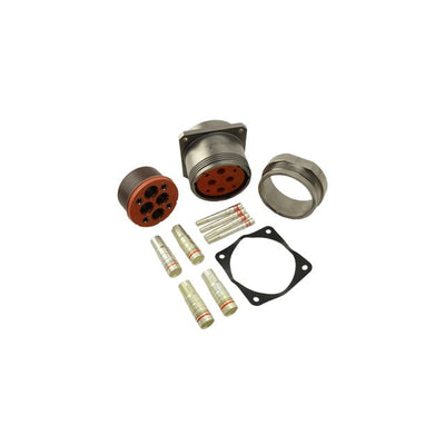 CL90555FS52412S by Amphenol Aerospace Operations - CONNECTOR RECPT FMALE 8POS GOLD CRIMP