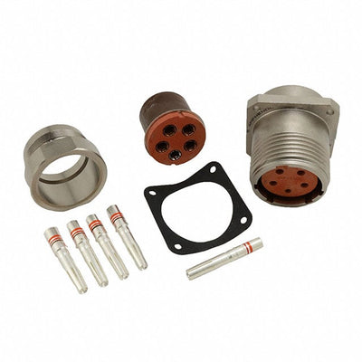 CL90555FS32413S by Amphenol Aerospace Operations - CONNECTOR RECPT FMALE 5POS GOLD CRIMP