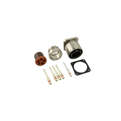 CL90558FS32412P by Amphenol Aerospace Operations - CONNECTOR PLUG MALE 5POS GOLD CRIMP