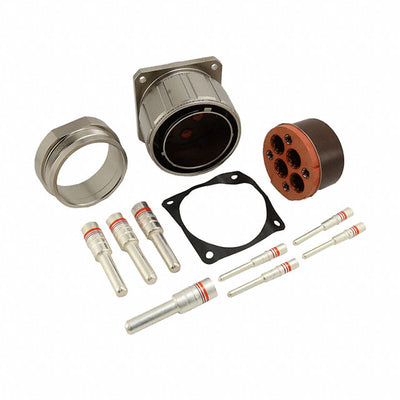 CL90555FS44413S by Amphenol Aerospace Operations - CONNECTOR RECPT FMALE 8POS GOLD CRIMP