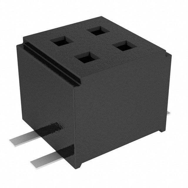 CLM-102-02-FM-D-TR by Samtec Inc. - CONNECTOR RECPT 4POS 0.039 GOLD SMD