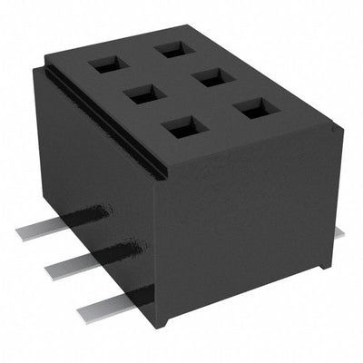 CLM-103-02-F-D-TR by Samtec Inc. - CONNECTOR RECPT 6POS 0.039 GOLD SMD