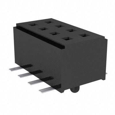 CLM-104-02-F-D-BE-A-TR by Samtec Inc. - CONNECTOR RECPT 8POS 0.039 GOLD SMD