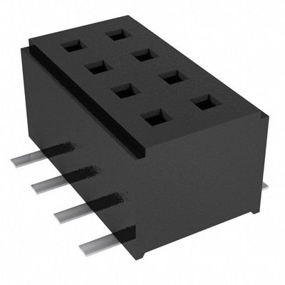 CLM-104-02-LM-D-PA-TR by Samtec Inc. - CONNECTOR RECPT 8POS 0.039 GOLD SMD