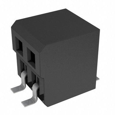 CLP-102-02-LM-DH by Samtec Inc. - CONNECTOR RECPT 4POS 0.05 GOLD SMD R/A