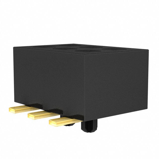 CLP-103-02-G-D-A-TR by Samtec Inc. - CONNECTOR RECPT 6POS 0.05 GOLD SMD