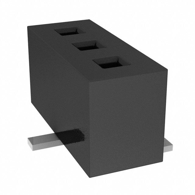 CLP-103-02-L-S-TR by Samtec Inc. - CONNECTOR RECPT 3POS 0.05 GOLD SMD