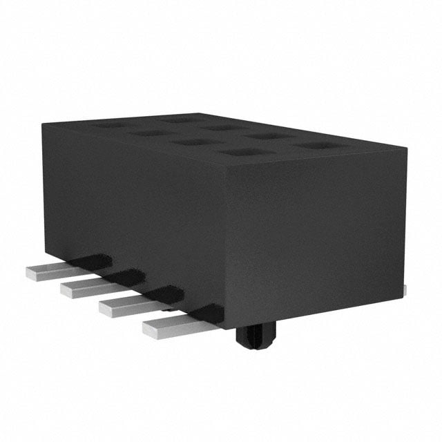 CLP-104-02-L-D-BE-A-TR by Samtec Inc. - CONNECTOR RECPT 8POS 0.05 GOLD SMD