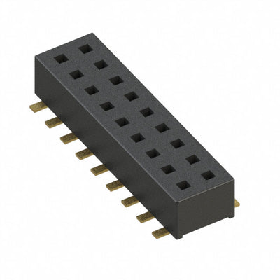 CLP-109-02-L-D-A-TR by Samtec Inc. - CONNECTOR RECPT 18POS 0.05 GOLD SMD
