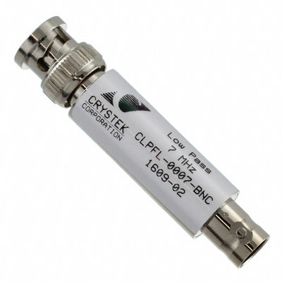 CLPFL-0007-BNC by Crystek Corporation - RF FILTER LOW PASS 7MHZ INLINE
