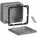 CN-5700 by Bud Industries - BOX ALUM NAT 2.362""L X 2.161""W