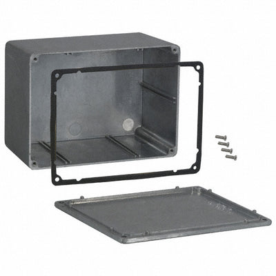CN-5707 by Bud Industries - BOX ALUM NAT 5.472""L X 4.008""W