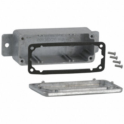 CN-6702 by Bud Industries - BOX ALUM NAT 3.520""L X 1.380""W