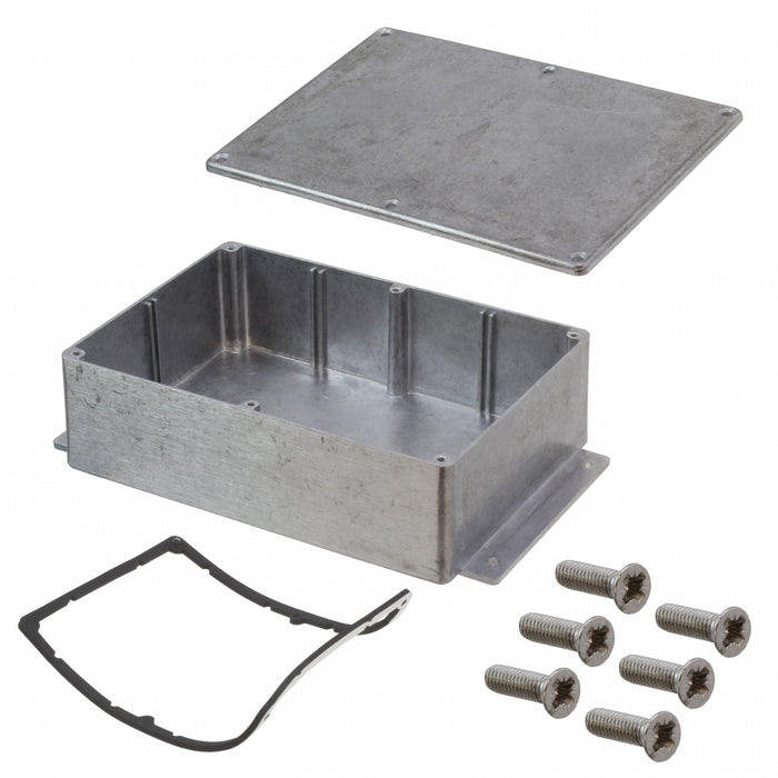 CN-6709 by Bud Industries - BOX ALUM NAT 6.780""L X 4.772""W