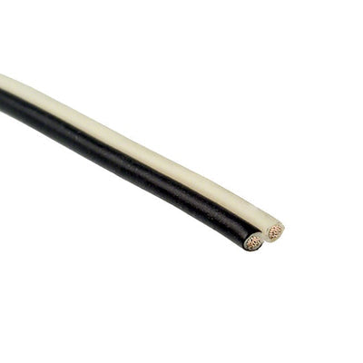 21458-20-2-0500-0102-1-TS by CNC Tech - CABLE 2COND 20AWG BLK/WHITE 50