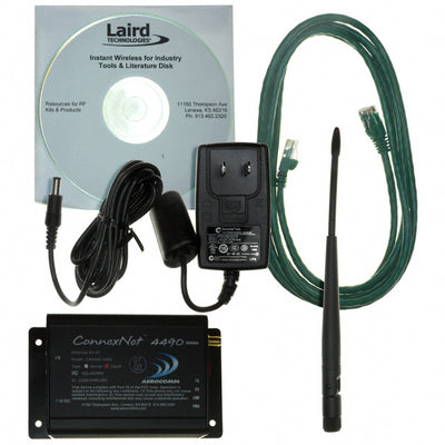 CN4490-1000 by Laird Connectivity Inc. - TXRX ETH 900MHZ 1W W/ANT & PS