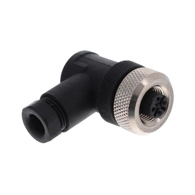 CNF12-R4SP0-BP7 by Altech Corporation - FIELD-WIRED CONN. M12 FEM R/A 4-