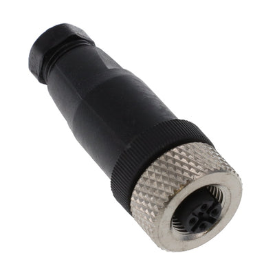 CNF12-S4SP0-BP7 by Altech Corporation - FIELD-WIRED CONN. M12 FEM STR 4-