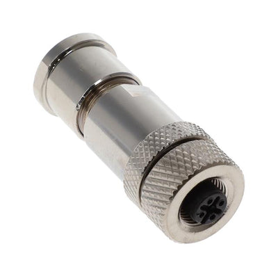 CNF12-S5SB0-BP7 by Altech Corporation - FIELD-WIRED CONN. M12 FEM STR 5-