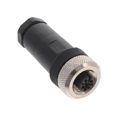 CNF12-S5SP0-BP9 by Altech Corporation - FIELD-WIRED CONN. M12 FEM STR 5-