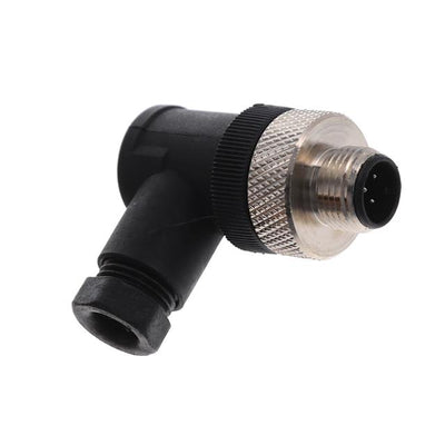 CNM12-R5SP0-BP7 by Altech Corporation - FIELD-WIRED CONN. M12 MALE R/A 5