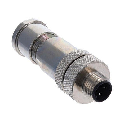 CNM12-S4SB0-BP9 by Altech Corporation - FIELD-WIRED CONN. M12 MALE STR 4
