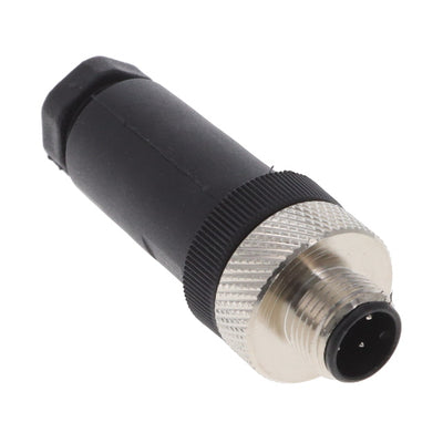CNM12-S4SP0-BP9 by Altech Corporation - FIELD-WIRED CONN. M12 MALE STR 4