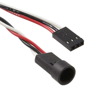 CNX_D_F_4_6_08 by Visual Communications Company - VCC - LED CONN CBL ASSY 5MM 3LD
