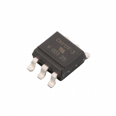 CNY17F-3X009T by Vishay Semiconductor Opto Division - OPTOISOLTR 5KV TRANSISTOR 6-SMD