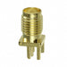 CON-SMA-EDGE-S by RF Solutions - CONNECTOR SMA JACK STR EDGE MNT