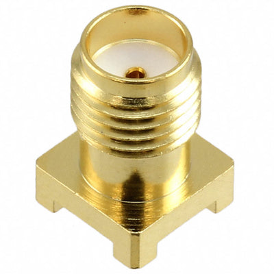 CONSMA001-SMD-G-T by Linx Technologies Inc. - CONNECTOR SMA REC STR T&R