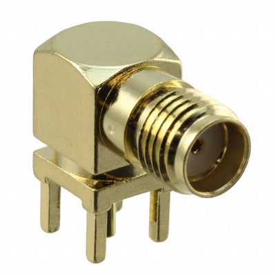 CONSMA002-G by Linx Technologies Inc. - CONNECTOR SMA RCPT R/A 50 OHM PCB