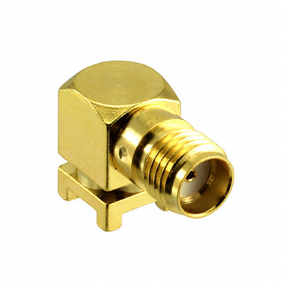 CONSMA002-SMD-G-T by Linx Technologies Inc. - CONNECTOR SMA REC R/A T&R