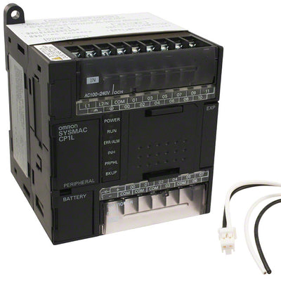 CP1L-L20DR-A by Omron Automation and Safety - CONTROL LOG 12 IN 8 OUT 100-240V