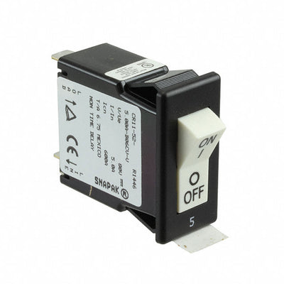 CR11-52-5.00A-B06CV-V by Sensata-Airpax - CIR BRKR MAG-HYDR 5A ROCKER
