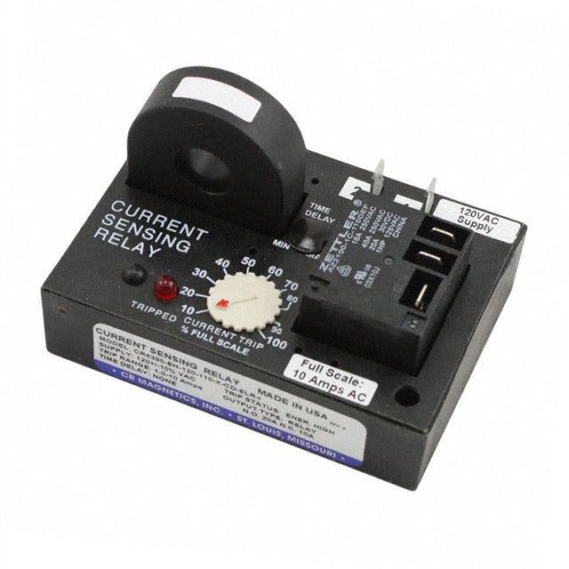 CR4395-EH-120-110-X-CD-ELR-I by CR Magnetics Inc. - RELAY AC CUR SENS 120VAC CHAS MT